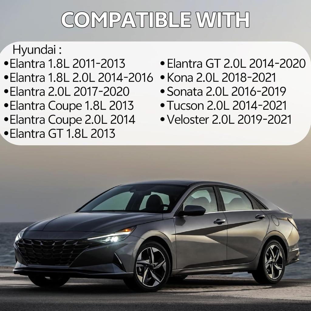 26611-2E021 Oil Dipstick 266112E021 for Hyundai Elantra 2011-2018 Tucson Sonata & for Kia Forte Optima Soul Engine Oil Level Dipstick