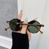 Vintage Round Sunglasses Women Men Brand Designer Retro Sun Glasses Female Male Mirror Punk Outdoor Circular