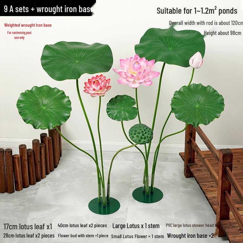 EVA Lotus und Lotusblatt Tanz Requisiten für Teich Bühnenbild Dekoration
