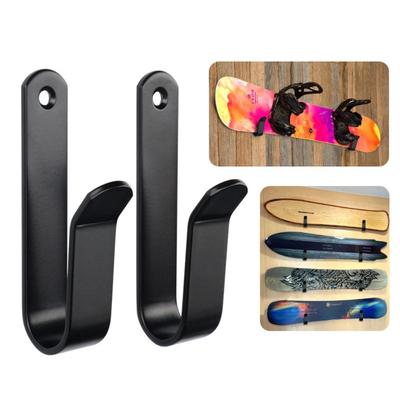 Anticorrosion Wall Coat and Hat Hook Strong Bearing Capacity Skateboard Storage Hook  Bathroom