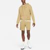 Nike Sweatshirts Men's Apricot Tea Brown Hooded Moderate Regular (Unisex) Sweatshirts BV0761 297