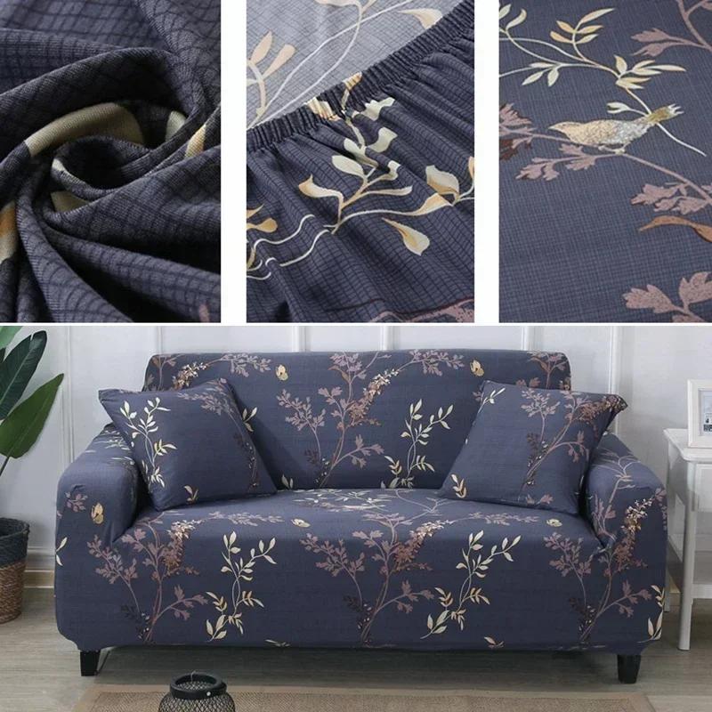 Printed Sofa Cover Stretch Couch Cover Sofa Slipcovers for Couches and Loveseats Washable Furniture Protector for Pets Kids