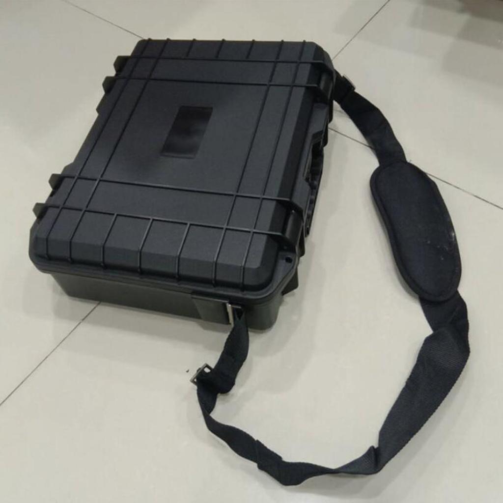 Waterproof Hard Carrying Case,Shockproof Storage Box with Sponge Foam,Portable Protective Tool Box