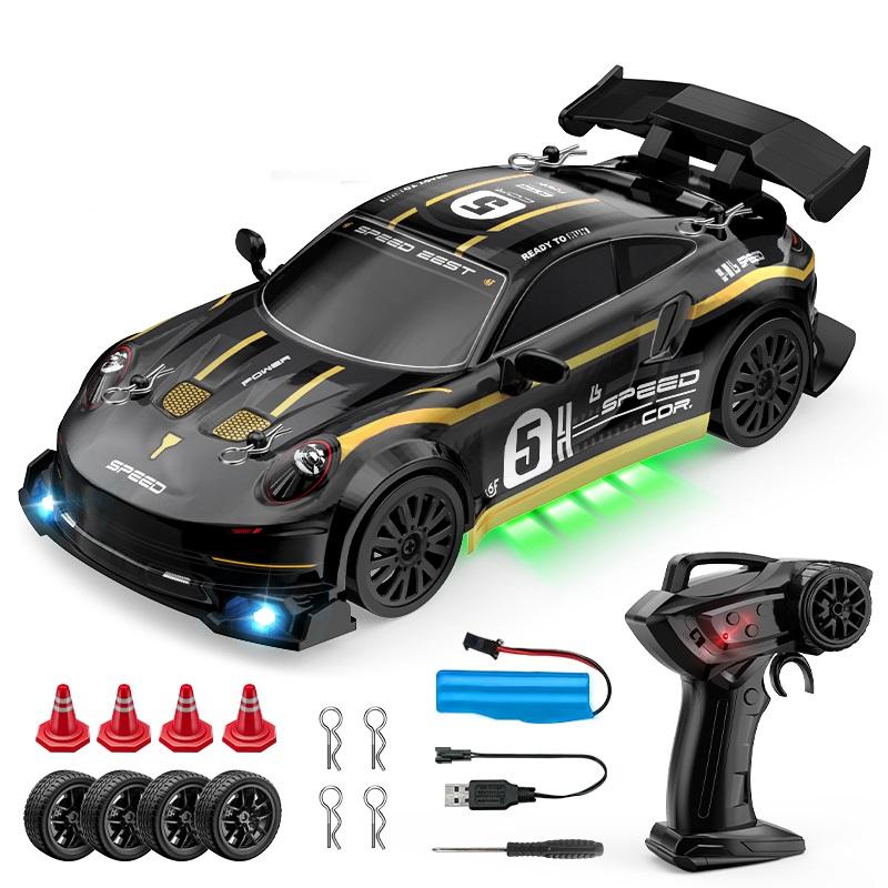 4WD RC Drift Car 1:24 2.4GHz Limited Edition - LED Lights Stunt Drift High-Speed Racing Car Boy Toy Gift