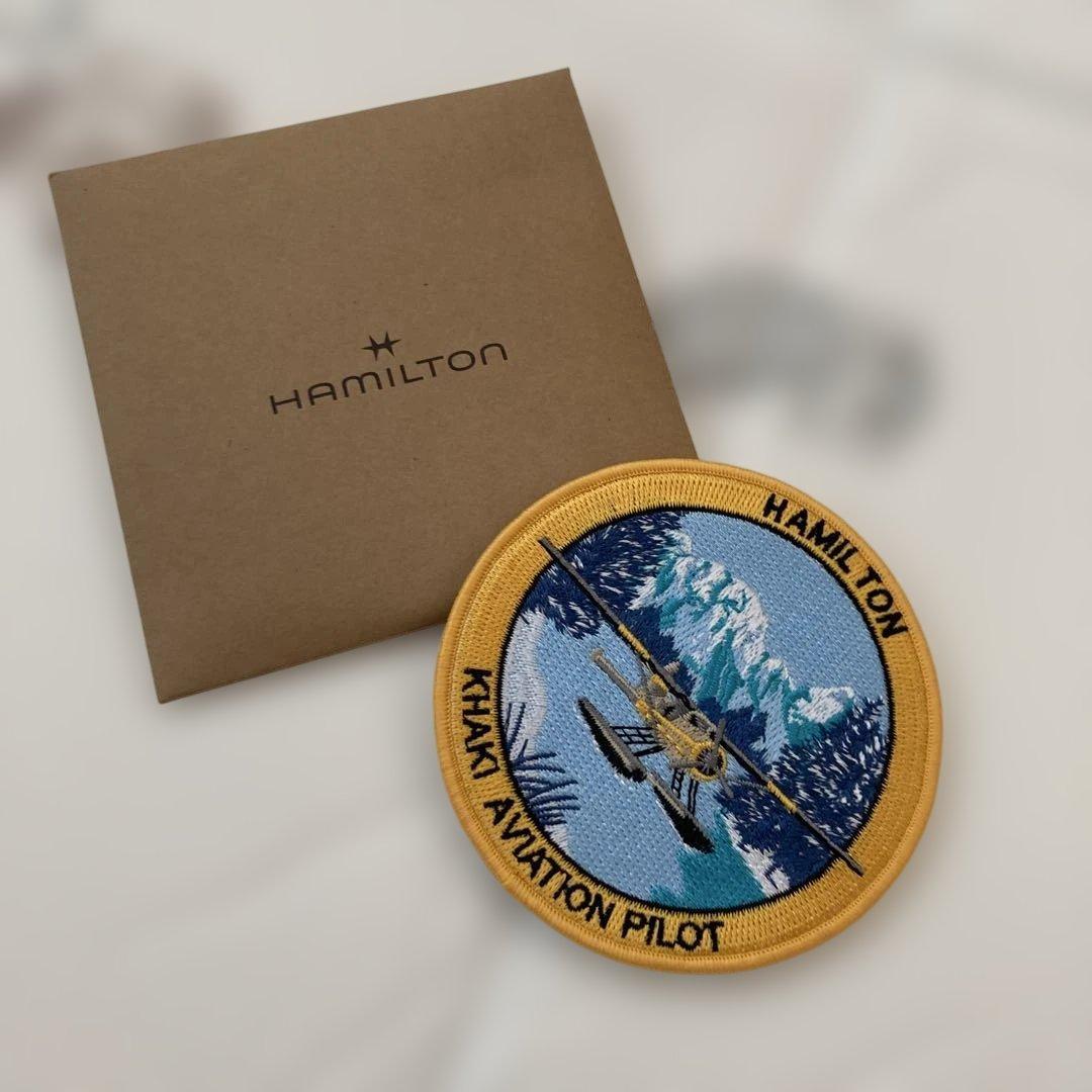 Used HAMILTON KHAKI AVIATION PILOT Patch