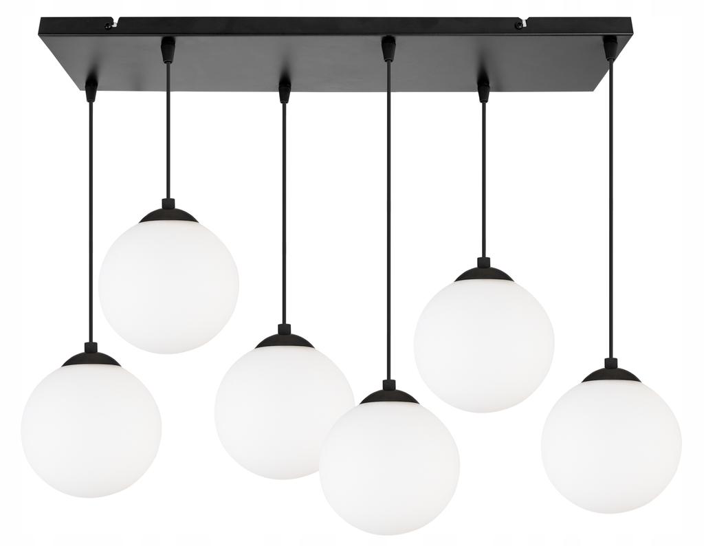 CEILING HANGING LAMP STRIP BALL BLACK LED 15cm