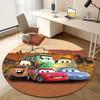 1pz Casa Ufficio Esterno Regalo Tappeto Circolare per Auto a Tema Tappetino DecorativoRD05172