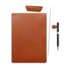 Ergomi Individual Folder A4 Multifunctional PU Leather with Magnetic Clip and Pen Ideal for Document and Contract Office and New Employee Gift [Fits