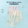 Women's Breathable Ice Silk High-Waist Briefs