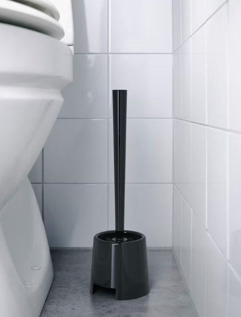 

Высококачественная, утолщенная пластиковая туалетная щетка с длинной ручкой, не требует сверления, щетка увеличенной высоты с подставкой. One Size