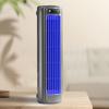Portable Tower Fan 3 Speeds Air Conditioner Fan Quiet Wall Mount Air Cooler Leafless Fan for Home & Office Desktop Standing Fan