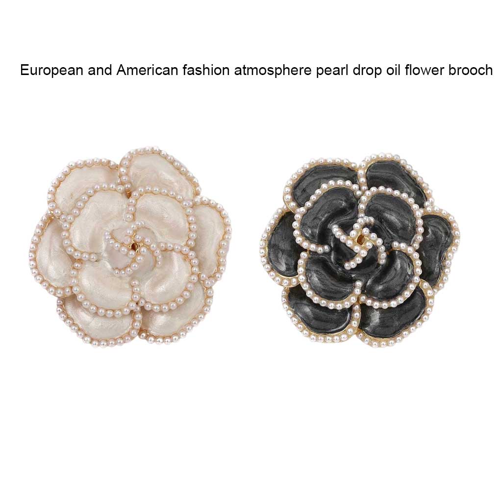 Women Flower Brooch Pin Rhinestone Decor Alloy Breastpin Decorations Jewelry Dating Party Present Jewelries Ornaments