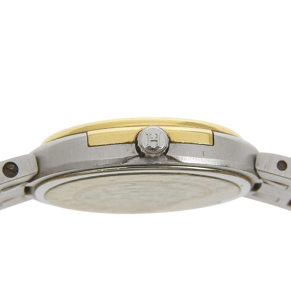 Hermes Windsor Watches goldDial Stainless Steel/Plated Gold Quartz Analog Display Women Used