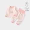 Children's Pure Cotton Long Johns Set – Infant & Toddler Two-Piece for Spring/Autumn