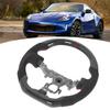 Carbon Fiber Steering Wheel Suede with Red Stitching Fit for Nissan 370z 2009-2020