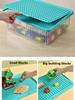 Kinder Baustein Puzzlespiel Spielzeug Aufbewahrungsbox Teile Farben Klassifizierung Aufbewahrungs-Organizer