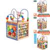 Panda Wooden Bead Maze And Musical Board For Early Childhood Learning