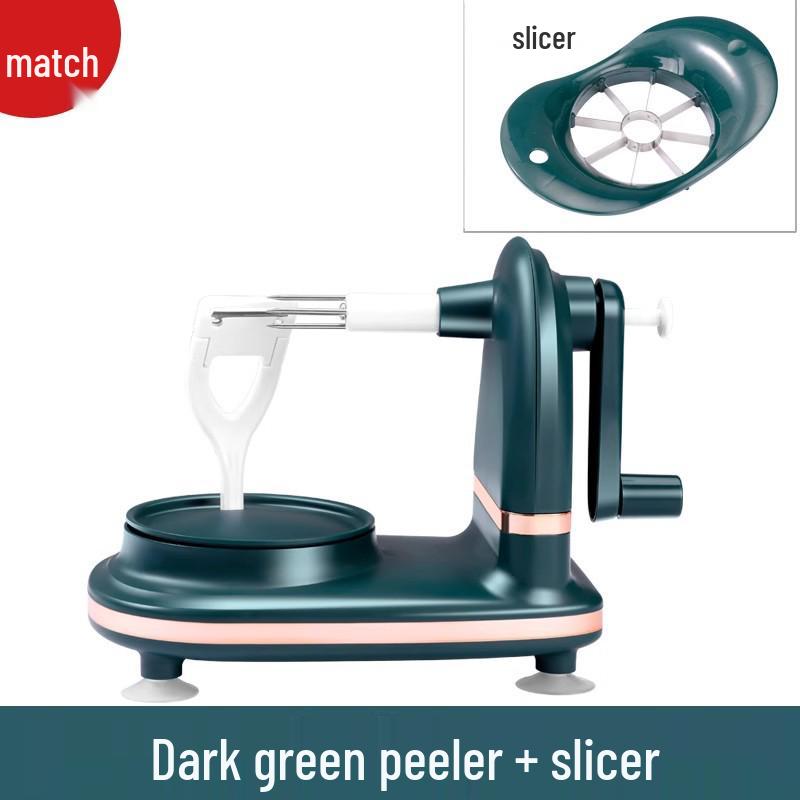 Multifunctional Hand-Cranked Kitchen Apple and Fruit Peeler