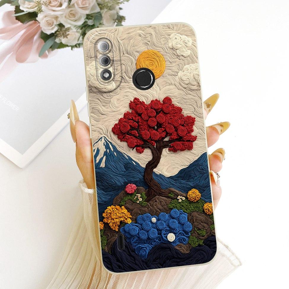 For ITEL A56 Pro Case For ITEL A56 Cover Luxury Fashion Cool Kawaii Cute Painted Silicone Phone Casing