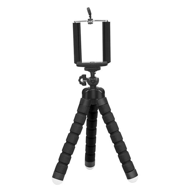Sponge Octopus Tripod - Universal Lazy Phone Holder & Portable Camera Stand with Mobile Phone Clip
