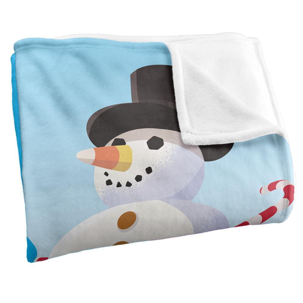 Sesame Street Snowman Cookie Monster Blanket