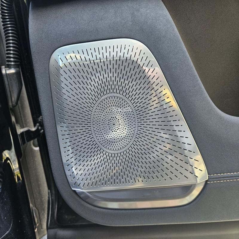 For Zeekr 7X 2024 2025 4door Horn Cover Door Front Column Roof Rear Trunk Speaker Sound Frame Audio Panel Decor Car Accessories