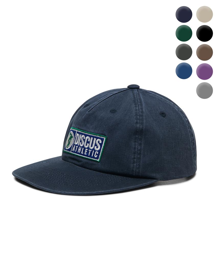 DISCUS ATHLETIC [7Colors] Logo 5-Panel Cap