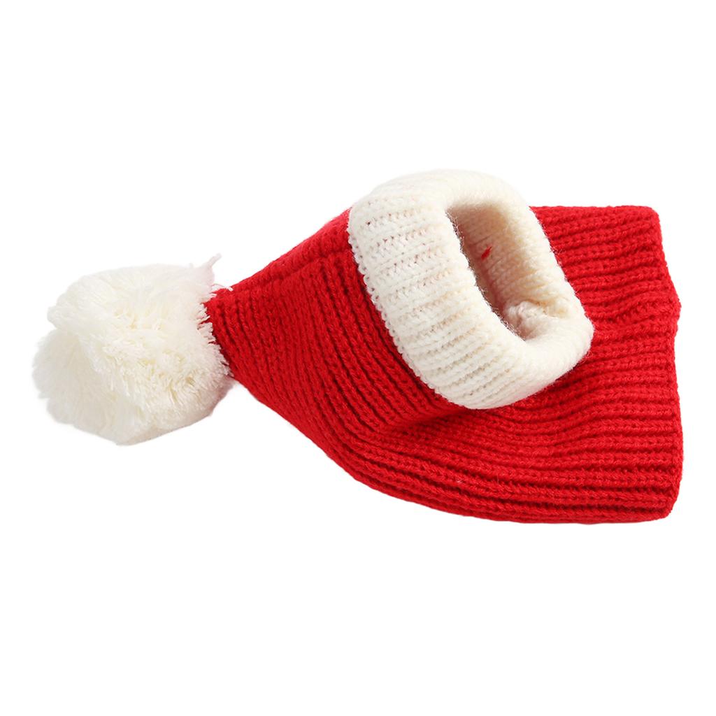 Świąteczny Kapelusz dla Psa Świąteczne Nakrycie Głowy dla Kota Strój Zimowy Kostium Ciepły do Zabawy w Domu