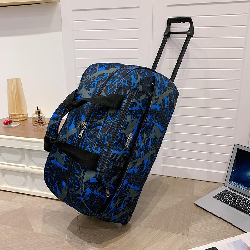 Lightweight Large Capacity Travel Trolley Duffle Bag