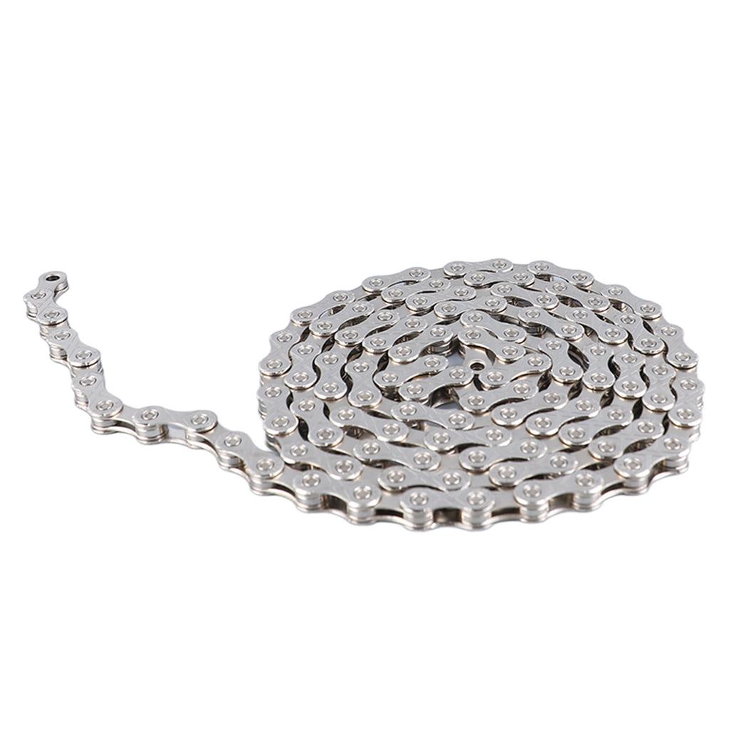 10 Speed Silver Plating Mountain Bike Chain Road Bicycle Chains Carbon Steel Bicycle Accessories