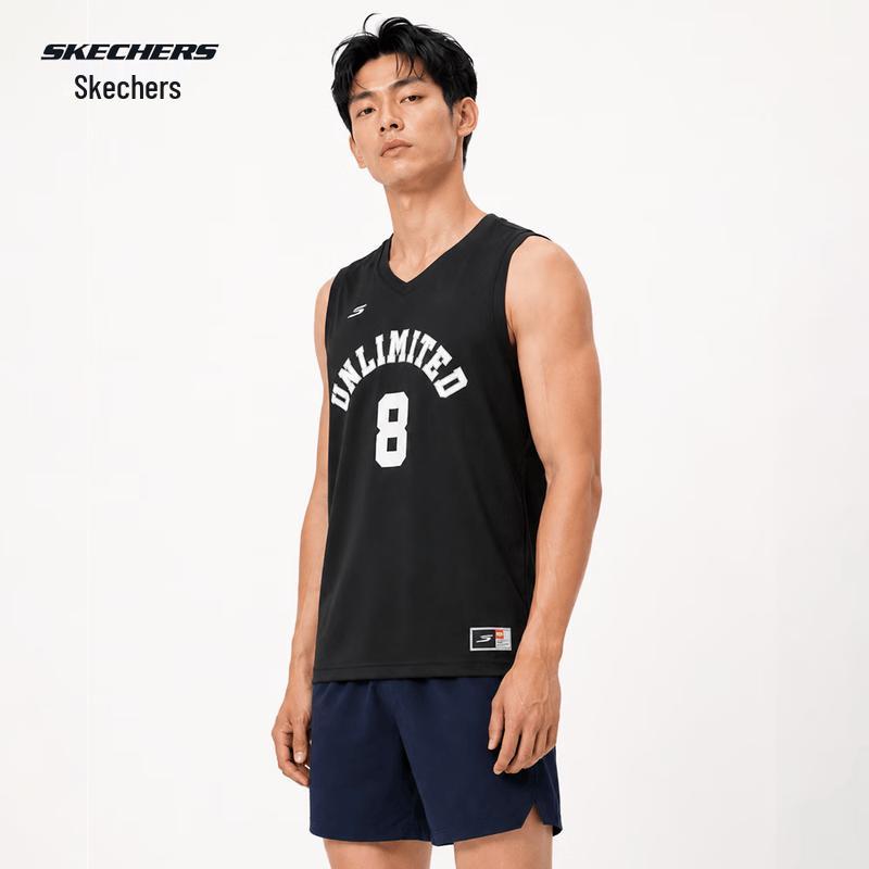 Skechers Men's Quick-Dry Sleeveless Sport Vest