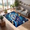 Tappeto in Flanella Stampato Chelsea FC Antiscivolo Morbido Poliestere Tappeto per Pavimento Tappetino Decorativo da Interno per Camera da Letto Soggiorno Divano Sala Giochi Decorazione Casa