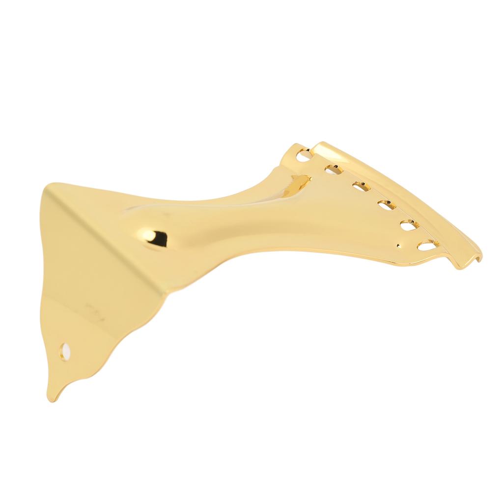 Guitar Tailpiece for Bridge Tremolo Resonator Replacement 6 String Guitar Accessories Gold