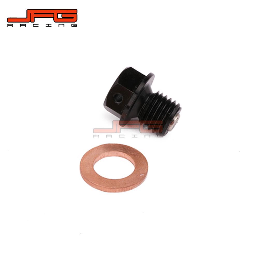 RZR570/800/900/1000 Motorcycle Red/Black Oil Drain Screws