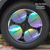Geely Xingyuan Wheel Hub Stickers - Blackening Waterproof Decoration, Seven-Color Film, Scratch Concealment.