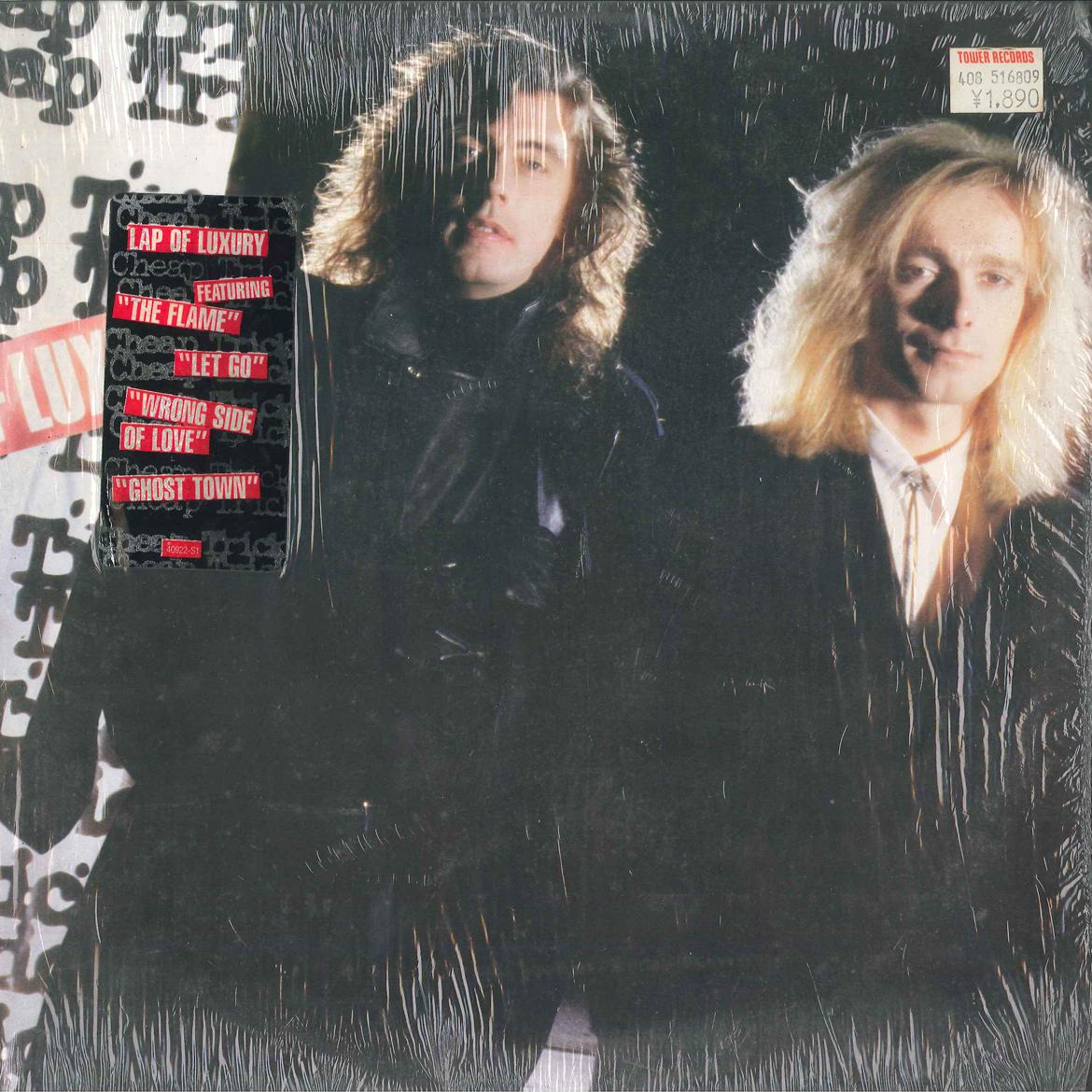 

LP Record CHEAP TRICK - Lap Of Luxury OE40922 EPIC 1988 US Rock Used