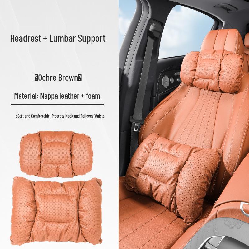 Compatible Car Neck Pillow & Lumbar Support for Trumpchi Models: Yingbao GS3/GS4/GS8, M8/M6.