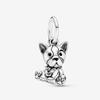 NEW Silver Color Charm Beads Are Suitable For Bracelet Necklace Cat Puppy Love Female Diy Jewelry Charm