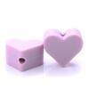 14mm 10Pcs/Lot Heart Shape Silicone Beads Baby Nursing Chewable Teething Beads Pacifier Teether DIY Necklace Accessories