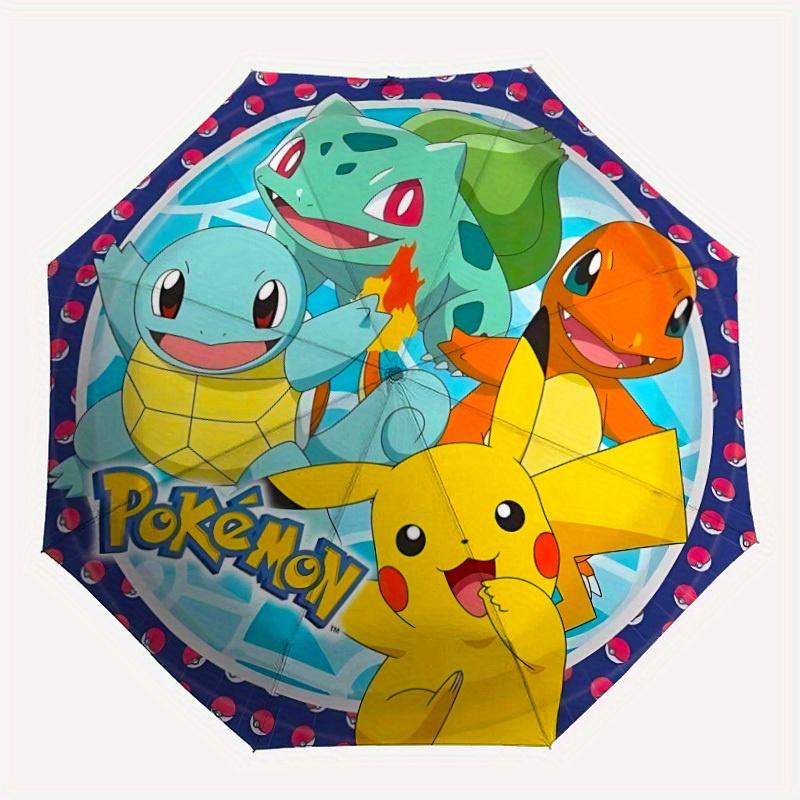 

1pc Pokemon Automatic Opening/closing Umbrella, Windproof, Foldable Sunshade, Perfect Gift for Friends, Durable Handle yy250815098