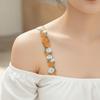 Adjustable Floral Bra Straps with Lace Trim Flower Lingerie Strap Fashion Underwear Strap  Women