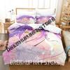 3D Print Tokoyami Towa Bedding Set Single Twin Full Queen King Size Bed Set Adult Bedroom Duvetcover Sets Anime Bed Sheet Set