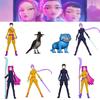 8pcs/Set Anime Kpop Demon Hunters Action Figure Toy Derpys Tiger Rumi Mira Zoey Sussy Figurine Doll For Kid Fans Gift Ornament