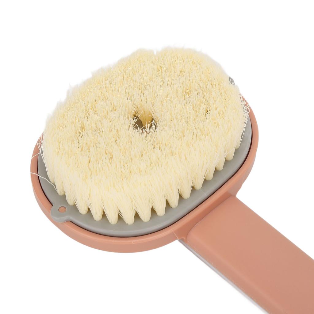 Bath Brush Handle Removable Brush Head Waterproof Comfortable Brush for Bathrom