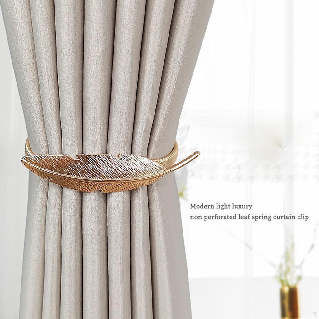 Creive Curtain Tieback Modern Decorive Alloy for Farmhouse Decorion