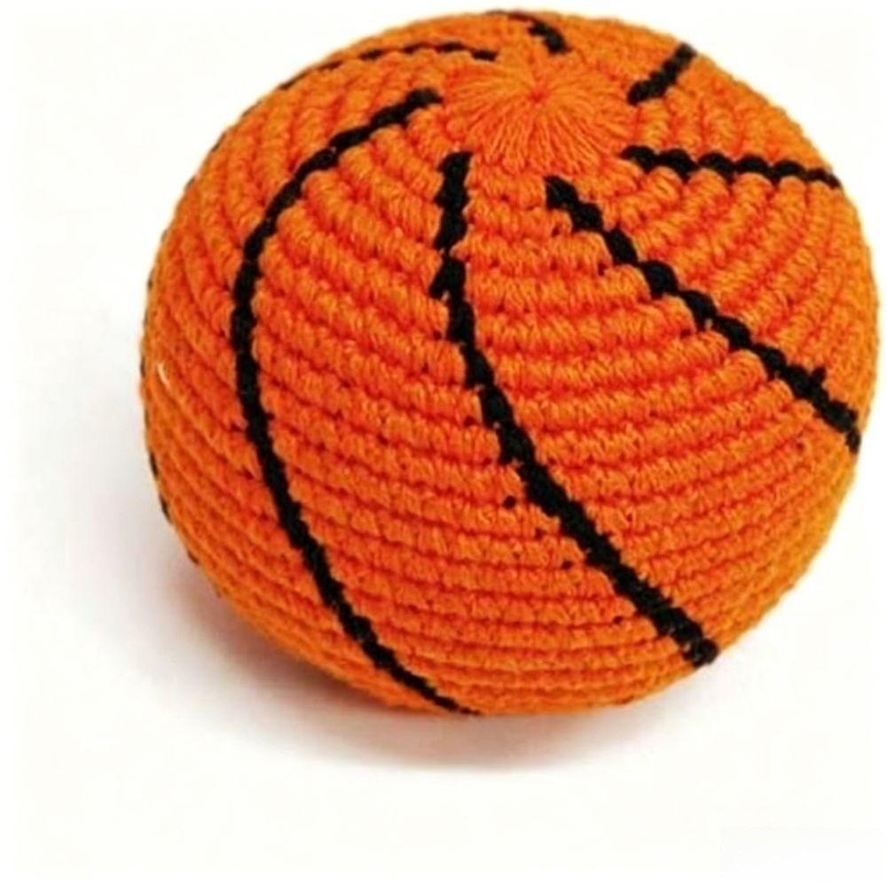 Lightweight Crochet Sports Ball Cotton Soft Ball Toy New Plush Sports Ball Beach Game