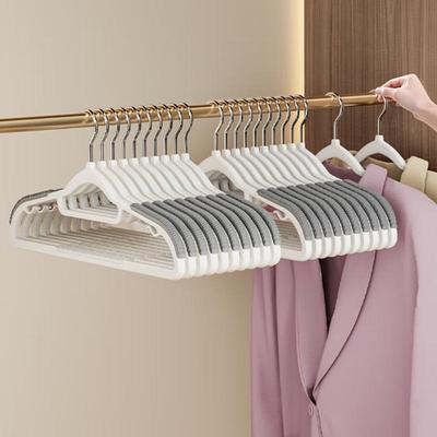 JINGRUIXIANG Non-slip Plastic Hangers (10-Pack)