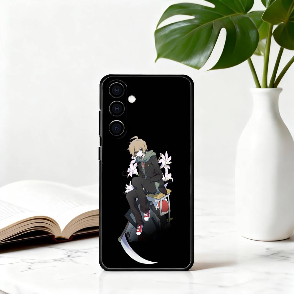M-Makoto N-Naegi-MNES Phone Case For Samsung Galaxy A73,A72,A71,A70,A53,A52,A51,Others Soft Black Cover