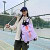 Schoolbag Lightweight Sports Large Capacity Double Shoulder School Bag College Student Export Badminton School Bag Men's and Women's Tennis Racket 