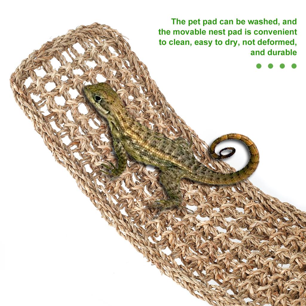 Reptile Hammock Terrarium Decoration For Lizard Lounger Small Hermit Crabs Geckos Bed Birds Reptile Mats Pets Supplies